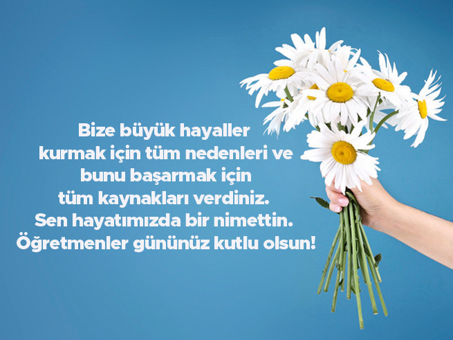 RESİMLİ ÖĞRETMENLER GÜNÜ MESAJLARI VE SÖZLERİ 2024 - TIKLA İNDİR PAYLAŞ: Anlamlı, duygulu, eşe, anneye, babaya, arkadaşa, ablaya, sevgiliye en güzel Öğretmenler Günü mesajları... 24 Kasım Öğretmenler Gününüz kutlu olsun