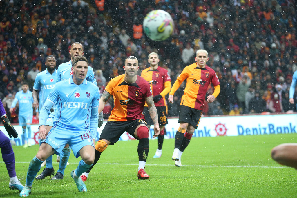 Galatasaray - Trabzonspor maçından en özel fotoğraflar