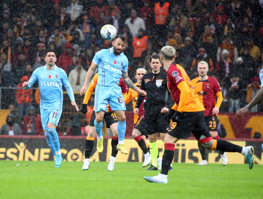 Galatasaray - Trabzonspor maçından en özel fotoğraflar
