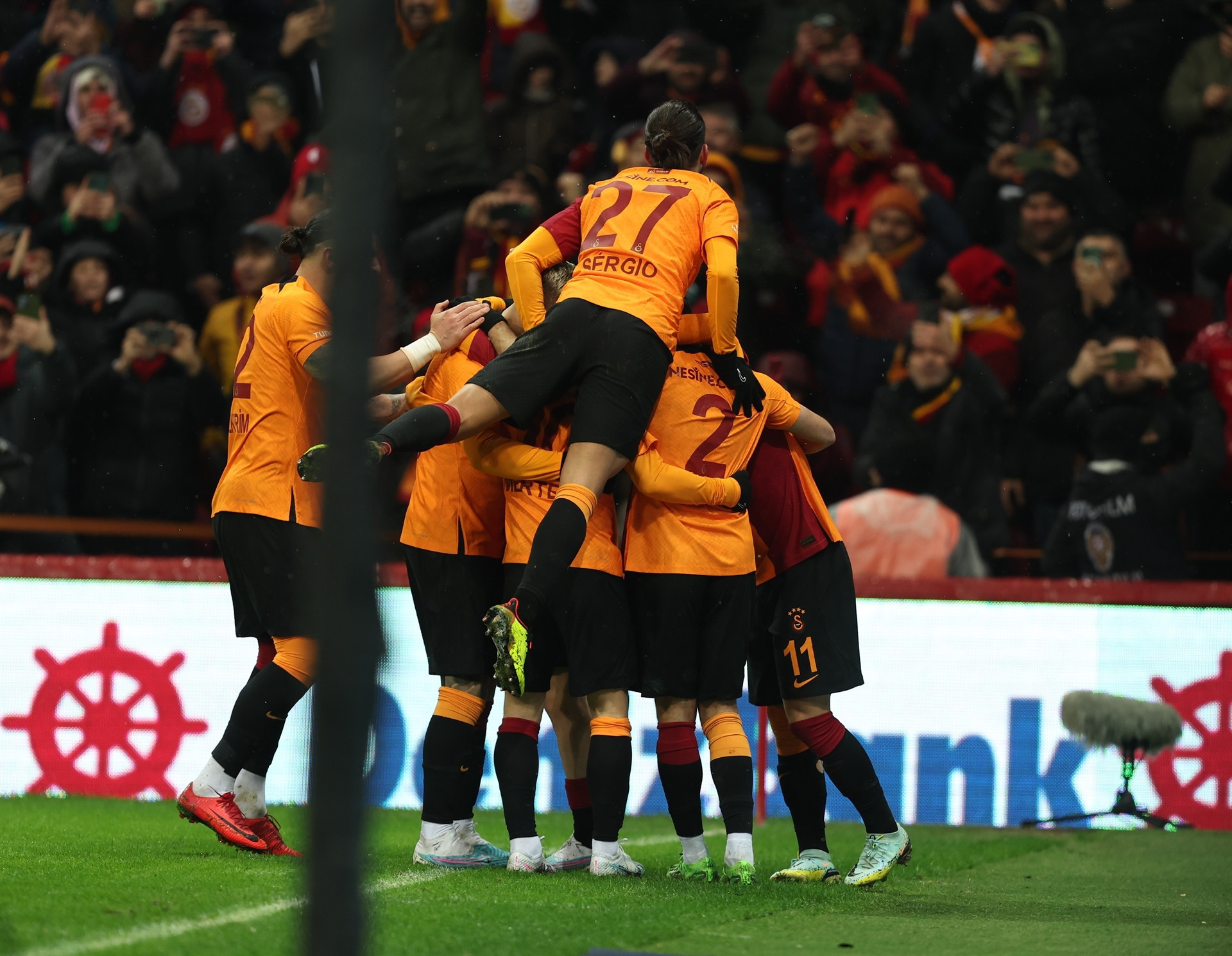 Galatasaray - Trabzonspor maçından en özel fotoğraflar