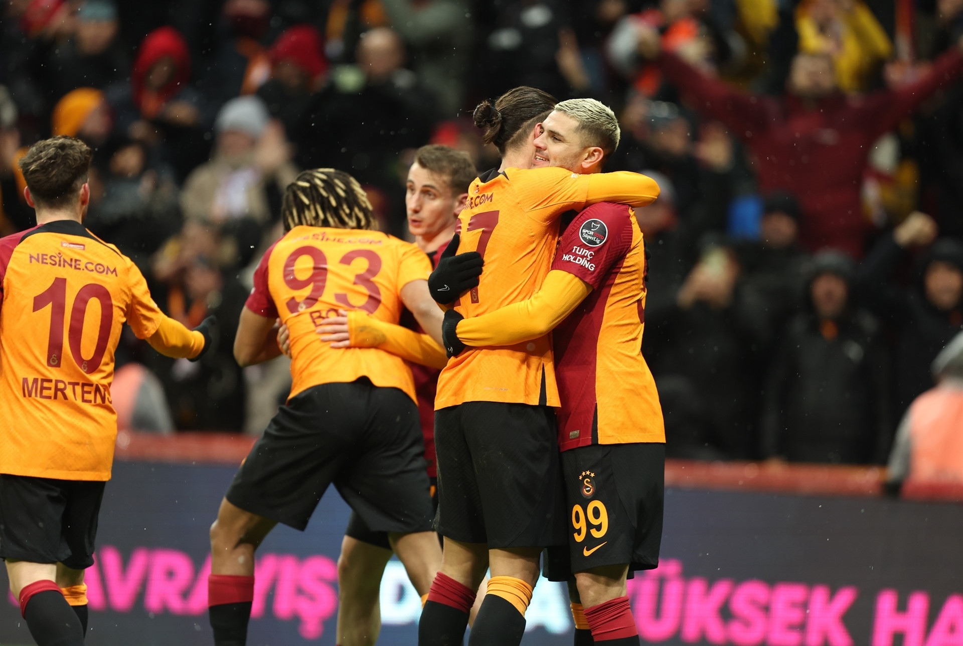 Galatasaray - Trabzonspor maçından en özel fotoğraflar