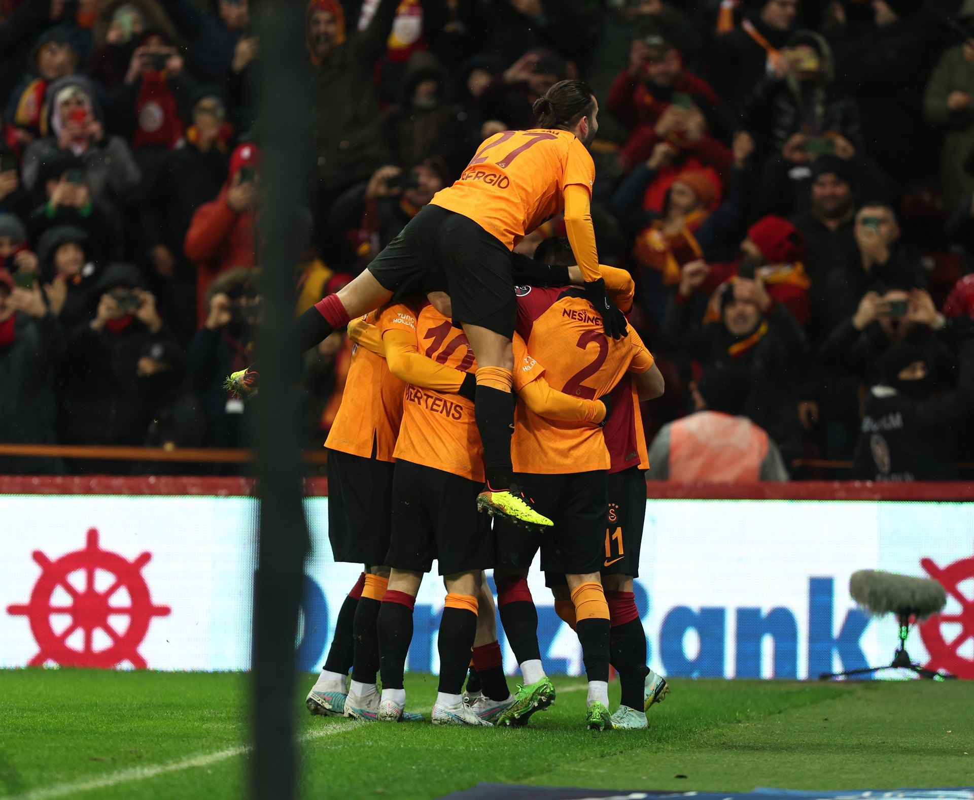 Galatasaray - Trabzonspor maçından en özel fotoğraflar