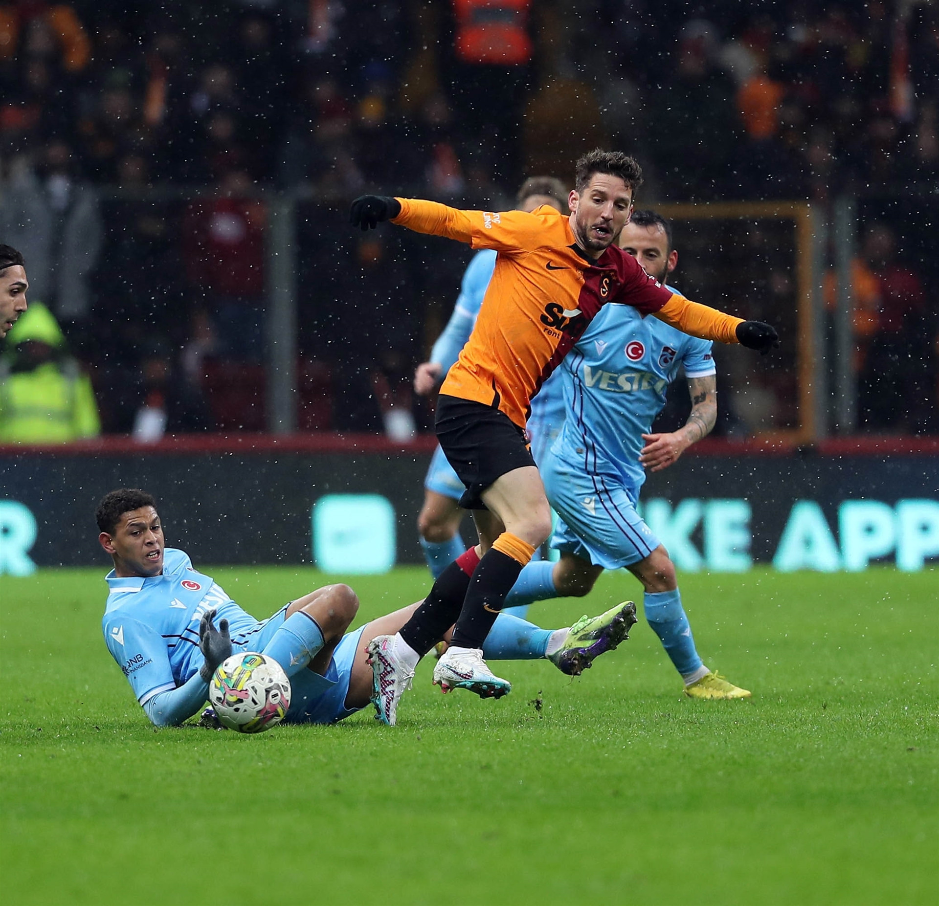 Galatasaray - Trabzonspor maçından en özel fotoğraflar