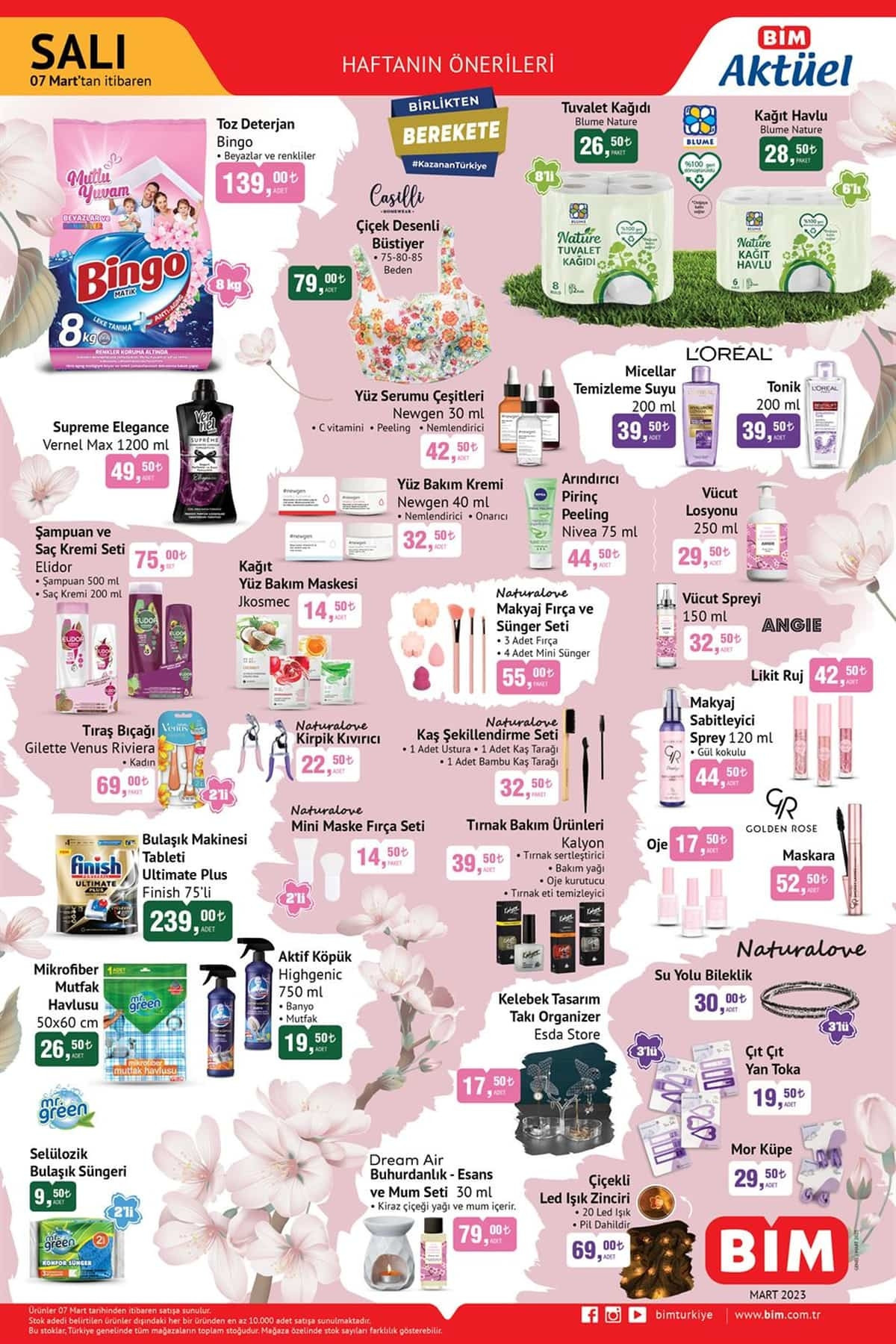 BİM 7 MART AKTÜEL KATALOĞU