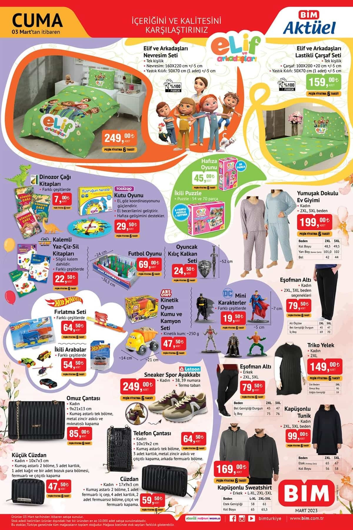 BİM AKTÜEL KATALOĞU 3-7 Mart 2023 || BİM’de bu hafta neler, hangi ürünler var  Fastfryer, elektrikli ısıtıcı, süpürge satışa çıkıyor…İşte hafta içi ve hafta sonu fırsatları