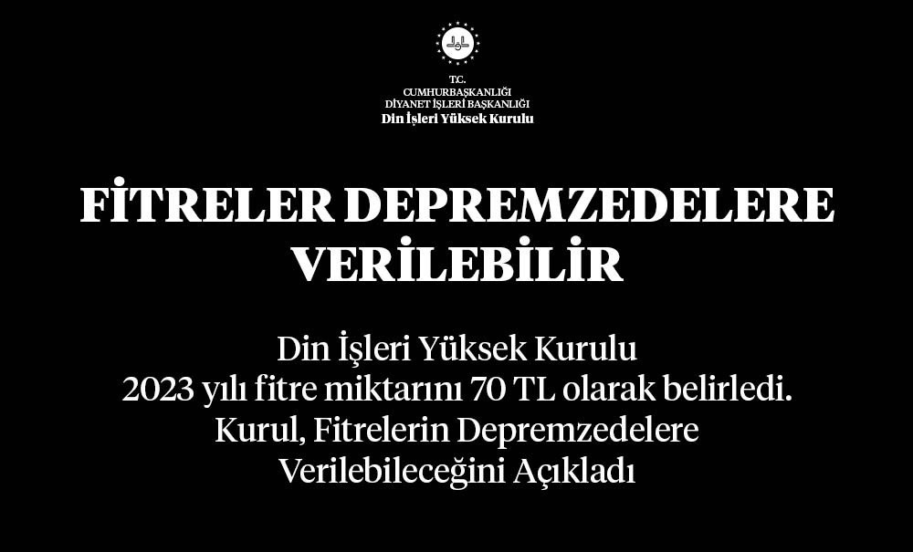 2023 filtre miktarı ne kadar kaç TL, Ramazan filtresi depremzedelere verilebilir mi Diyanet İşleri açıkladı