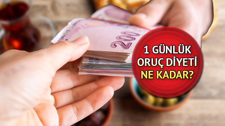 Ramazanda oruç tutamayanlar ne kadar para ödemeli 1 günlük oruç diyeti Diyanet tarafından açıklandı İşte 2023 fidye miktarı...
