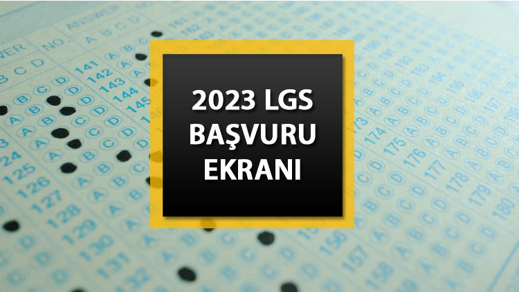 LGS 2023 BAŞVURU EKRANI VE TARİHİ : LGS başvuruları ne zaman, nasıl yapılır MEB Liselere Giriş Sınavı hangi tarihte düzenlenecek İşte başvuru kılavuzu... LGS 2023 BAŞVURU EKRANI VE TARİHİ : LGS başvuruları ne zaman, nasıl yapılır MEB Liselere Giriş Sınavı hangi tarihte düzenlenecek İşte başvuru kılavuzu...