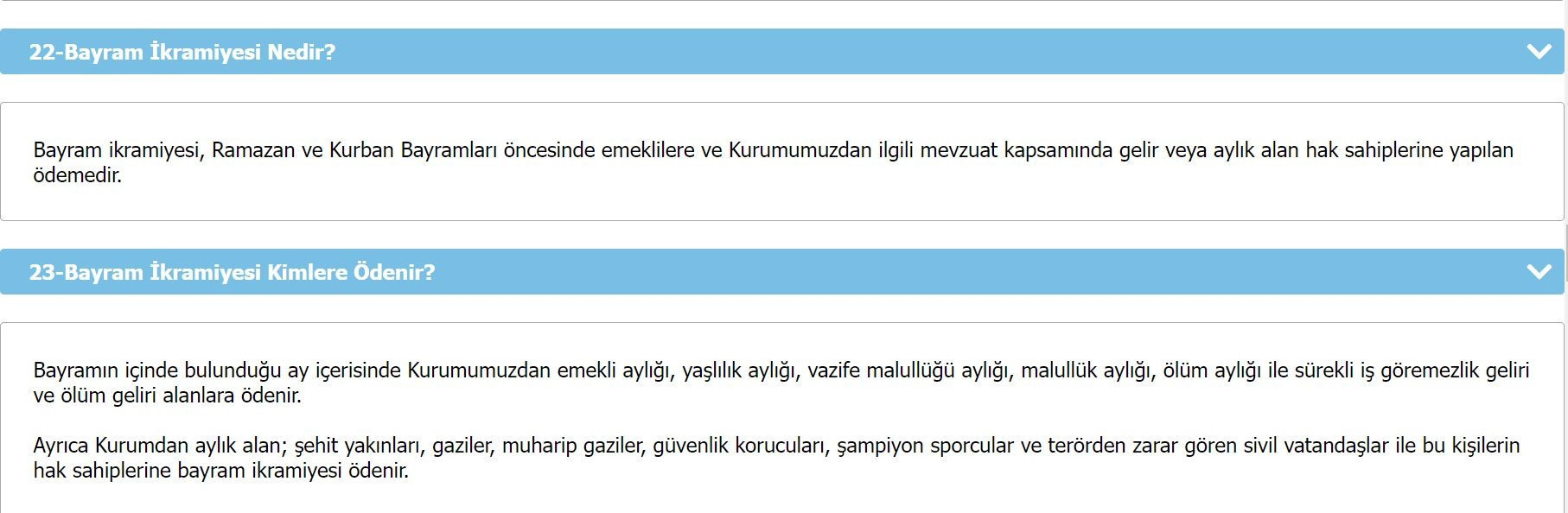 YAŞLILIK MAAŞI ALANLAR İKRAMİYE ALACAK MI