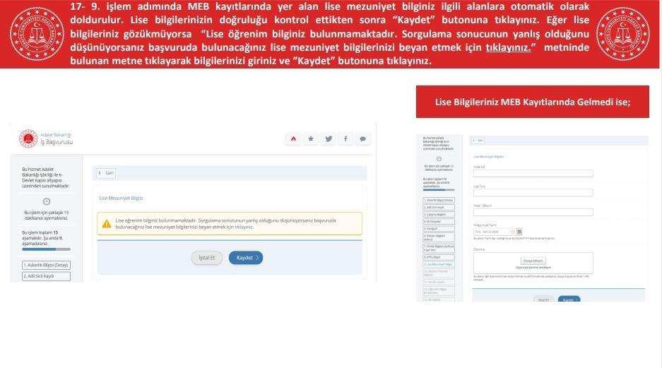 ADALET BAKANLIĞI PERSONEL ALIMI İŞ BAŞVURU EKRANI 2023 (E-Devlet) | Adalet Bakanlığı Personel Genel Müdürlüğü (PGM) iş başvurusu nasıl yapılır İşte başvuru şartları ADALET BAKANLIĞI PERSONEL ALIMI İŞ BAŞVURU EKRANI 2023 (E-Devlet) | Adalet Bakanlığı Personel Genel Müdürlüğü (PGM) iş başvurusu nasıl yapılır İşte başvuru şartları