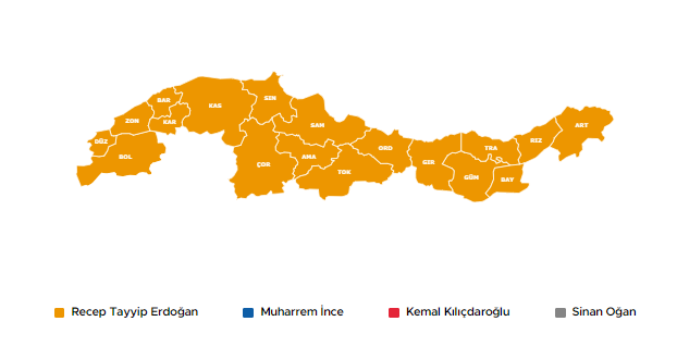 CUMHURBAŞKANI SEÇİMİ 1. TUR BÖLGE SONUÇLARI CUMHURBAŞKANI SEÇİMİ 1. TUR BÖLGE SONUÇLARI