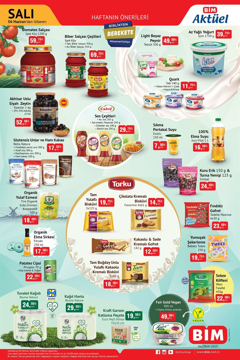 BİM AKTÜEL HAFTANIN ÜRÜNLERİ: Tatil ürünleri listelendi... İşte 6-9 Haziran ürünlerinden bilgiler