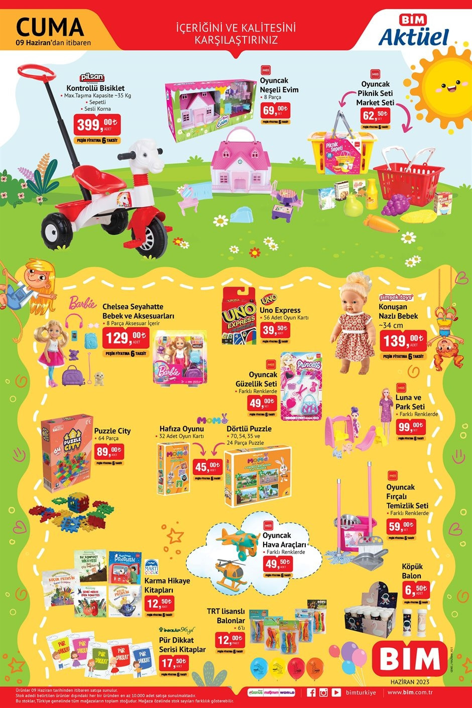 BİM AKTÜEL HAFTANIN ÜRÜNLERİ: Tatil ürünleri listelendi... İşte 6-9 Haziran ürünlerinden bilgiler