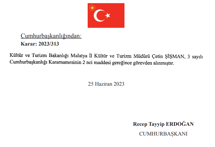 RESMİ GAZETE KARARLARI 26 HAZİRAN 2023 | Bugünkü Resmi Gazete atama kararları neler Hangi illerin valisi değişti