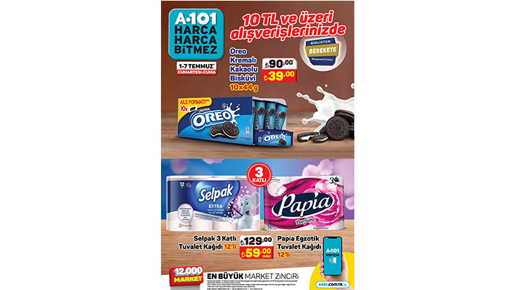 A101 AKTÜEL ÜRÜNLER KATALOĞU 1-7 TEMMUZ 2023 | A101de bu hafta market ürünleri, temizlik malzemeleri, peynir çeşitleri indirimde A101 AKTÜEL ÜRÜNLER KATALOĞU 1-7 TEMMUZ 2023 | A101de bu hafta market ürünleri, temizlik malzemeleri, peynir çeşitleri indirimde