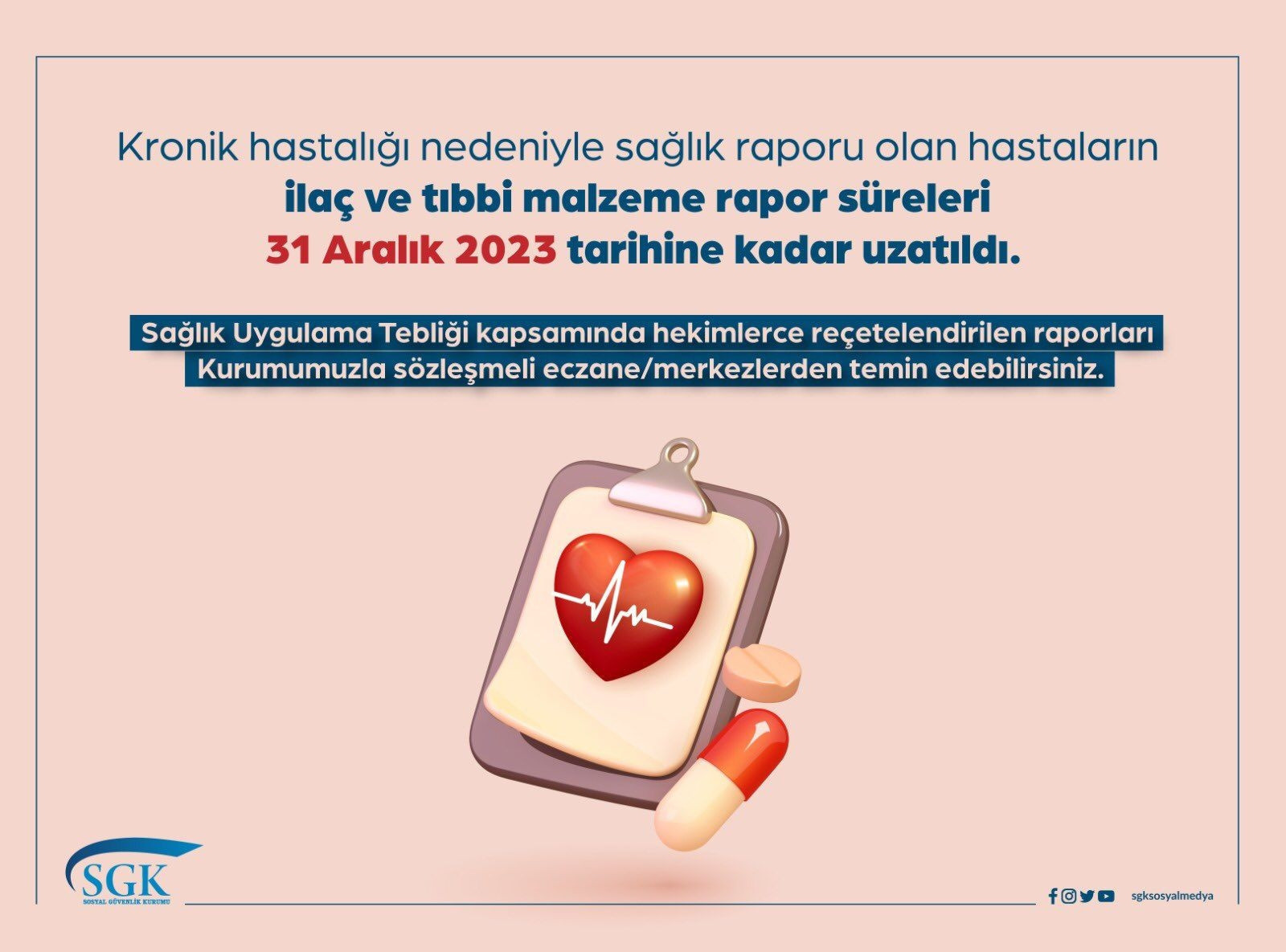 İLAÇ RAPORLARI UZATILDI MI