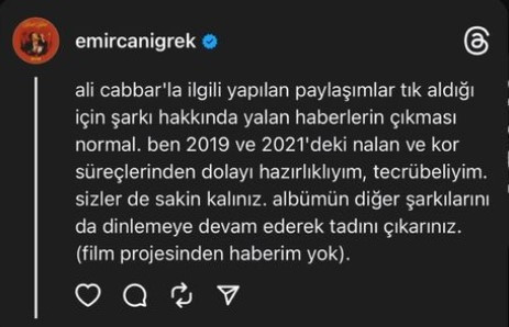 AL CABBAR FLM EKLECEK M, HKAYES GEREK M? || Emir Can rek  paylat! Ali Cabbar kimdir, ne zaman, nasl ld? Emir Can rek Ali Cabbar  ark szleri - Hrriyet Son Haberler