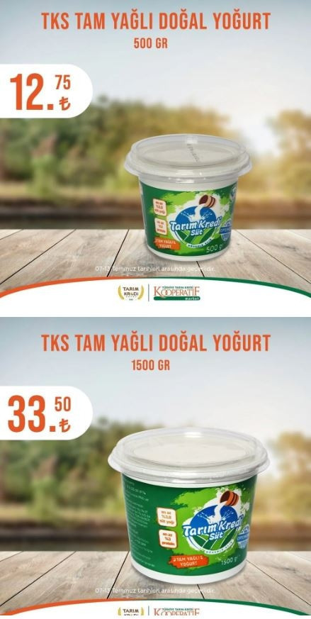 Tarım Kredi Market 11-13 Temmuz indirimli ürünler katalogu… Temizlik, kişisel bakım, kasap ve temel gıda ürünlerinde indirim fırsatı