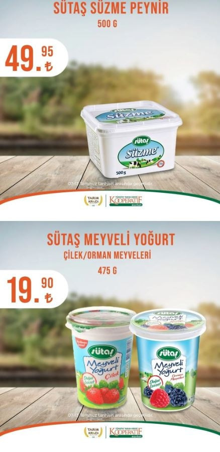 Tarım Kredi Market 11-13 Temmuz indirimli ürünler katalogu… Temizlik, kişisel bakım, kasap ve temel gıda ürünlerinde indirim fırsatı