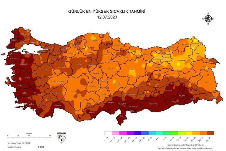Sıcaklıklar Mevsim Normalleri Üzerine Çıkacak Sıcaklıklar Mevsim Normalleri Üzerine Çıkacak