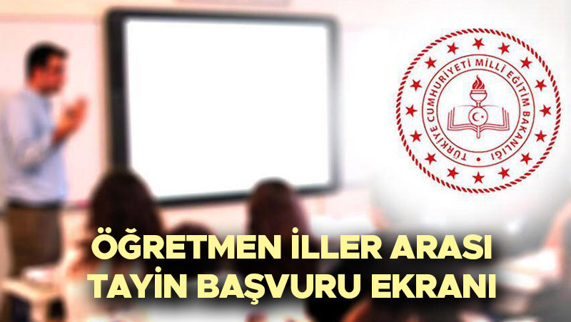 Öğretmen atama kontenjanları 2023: İller arası yer değişikliği başvurusu nasıl yapılır, ne zaman bitecek MEBBİS il dışı öğretmen tayin başvurusu ekranı Öğretmen atama kontenjanları 2023: İller arası yer değişikliği başvurusu nasıl yapılır, ne zaman bitecek MEBBİS il dışı öğretmen tayin başvurusu ekranı