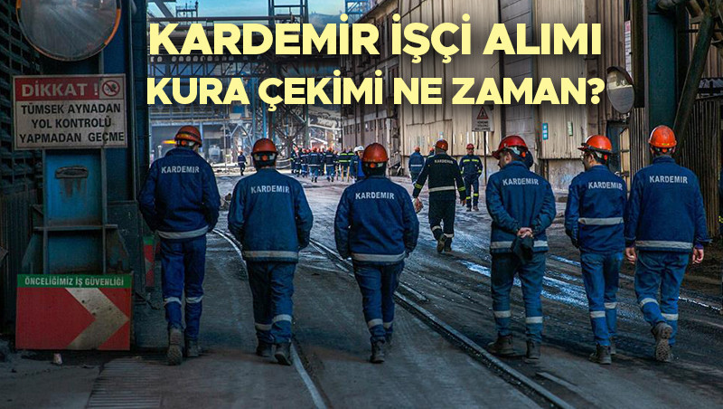 KARDEMİR işçi alımı sonuçları 2023 son durum | KARDEMİR 300 işçi alımı kura çekimi ne zaman İşte Karabük Demir ve Çelik Fabrikaları kura sonuç tarihi KARDEMİR işçi alımı sonuçları 2023 son durum | KARDEMİR 300 işçi alımı kura çekimi ne zaman İşte Karabük Demir ve Çelik Fabrikaları kura sonuç tarihi