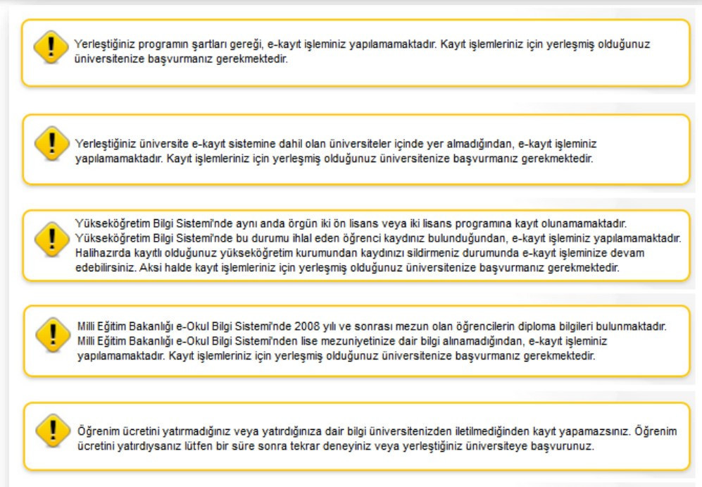 ÜNİVERSİTE KAYIT İŞLEMİ İÇİN SON GÜN (Üniversite E-KAYIT Turkiye.gov.tr EKRANI) : Üniversite kaydı nasıl ve nereden yapılır E-Devlet üniversite kayıt işlemi
