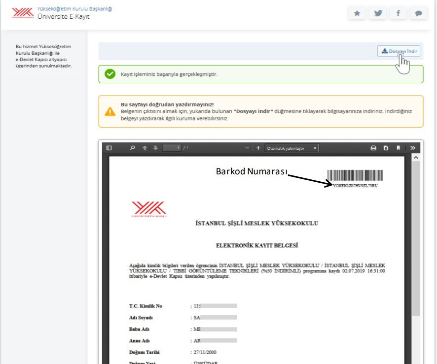 BELGE GÖRÜNTÜLEME