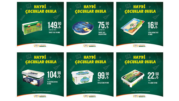 Tarım Kredi Kooperatif Market 1-17 Eylül Kataloğu ile indirimli ürünler listesi: Temizlik ürünlerinden okulların başlamasına özel pek çok ürün haftanın indirim fırsatları ile satışta olacak Tarım Kredi Kooperatif Market 1-17 Eylül Kataloğu ile indirimli ürünler listesi: Temizlik ürünlerinden okulların başlamasına özel pek çok ürün haftanın indirim fırsatları ile satışta olacak