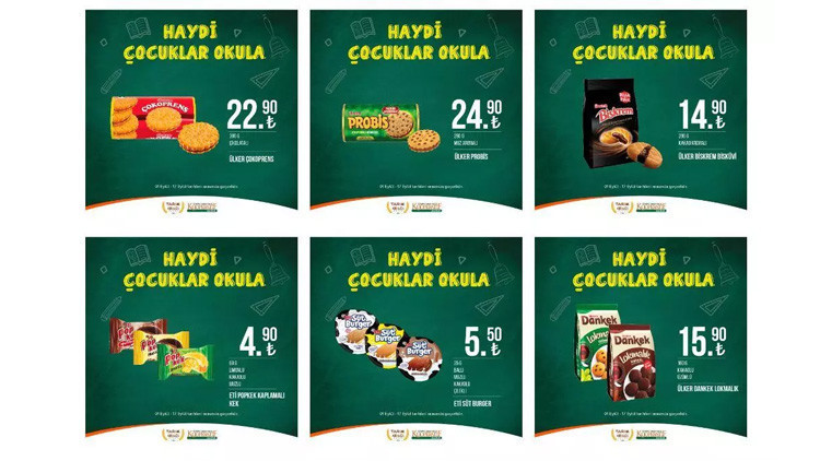 Tarım Kredi Kooperatif Market 1-17 Eylül Kataloğu ile indirimli ürünler listesi: Temizlik ürünlerinden okulların başlamasına özel pek çok ürün haftanın indirim fırsatları ile satışta olacak Tarım Kredi Kooperatif Market 1-17 Eylül Kataloğu ile indirimli ürünler listesi: Temizlik ürünlerinden okulların başlamasına özel pek çok ürün haftanın indirim fırsatları ile satışta olacak