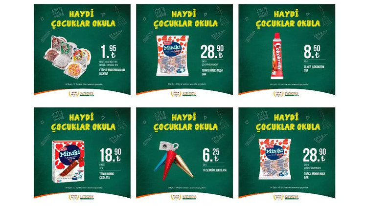 Tarım Kredi Kooperatif Market 1-17 Eylül Kataloğu ile indirimli ürünler listesi: Temizlik ürünlerinden okulların başlamasına özel pek çok ürün haftanın indirim fırsatları ile satışta olacak Tarım Kredi Kooperatif Market 1-17 Eylül Kataloğu ile indirimli ürünler listesi: Temizlik ürünlerinden okulların başlamasına özel pek çok ürün haftanın indirim fırsatları ile satışta olacak