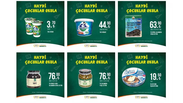 TARIM KREDİ MARKETLERİ 1-17 EYLÜL KATALOĞU VE FİYATLARI TARIM KREDİ MARKETLERİ 1-17 EYLÜL KATALOĞU VE FİYATLARI