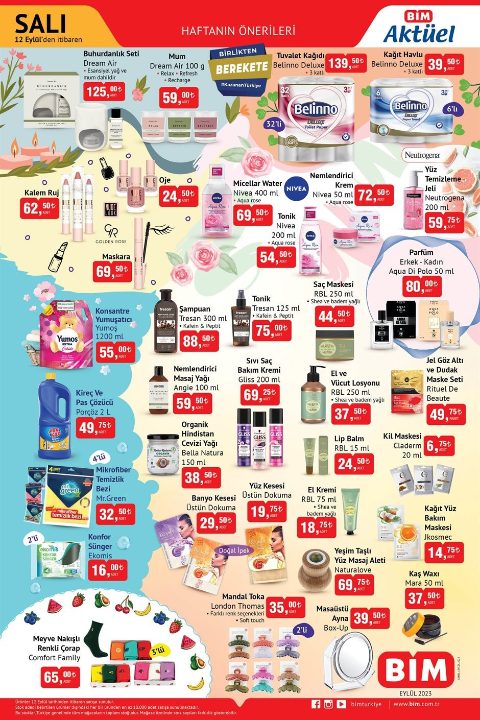 12 EYLÜL BİM AKTÜEL KATALOĞU