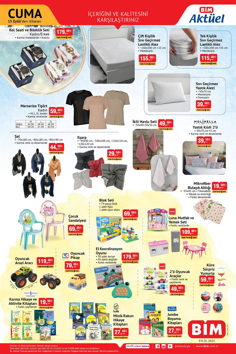 SATIŞTA BİM aktüel 15 Eylül kataloğu 2023 || BİMde bu hafta neler var Set Üstü Bulaşık Makinesi, Katlanabilir Elektrikli Bisiklet, Çocuk kitapları BİMde...