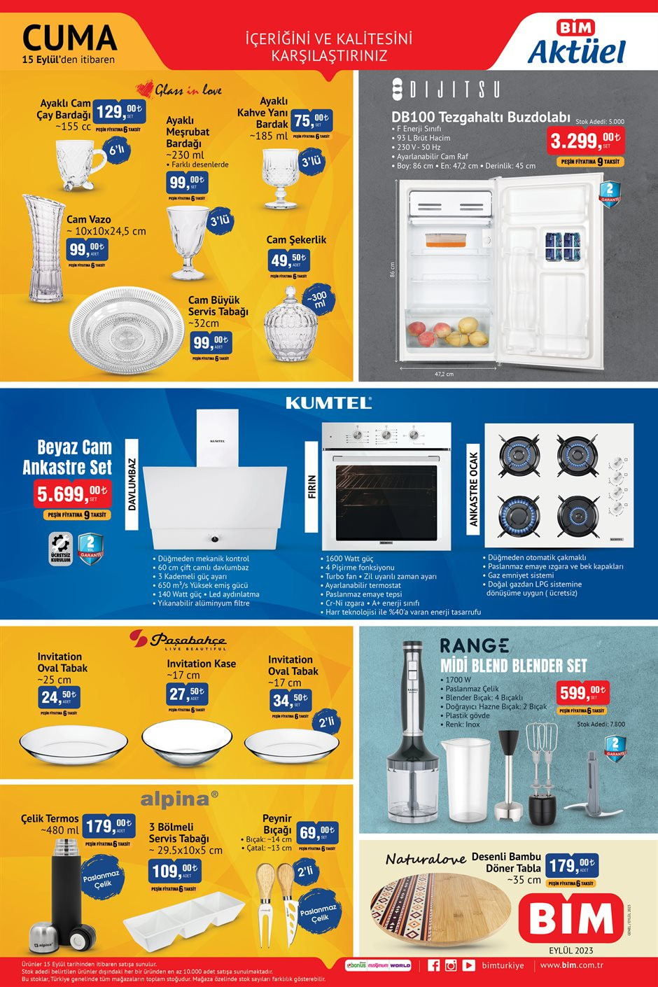 SATIŞTA BİM aktüel 15 Eylül kataloğu 2023 || BİMde bu hafta neler var Set Üstü Bulaşık Makinesi, Katlanabilir Elektrikli Bisiklet, Çocuk kitapları BİMde...