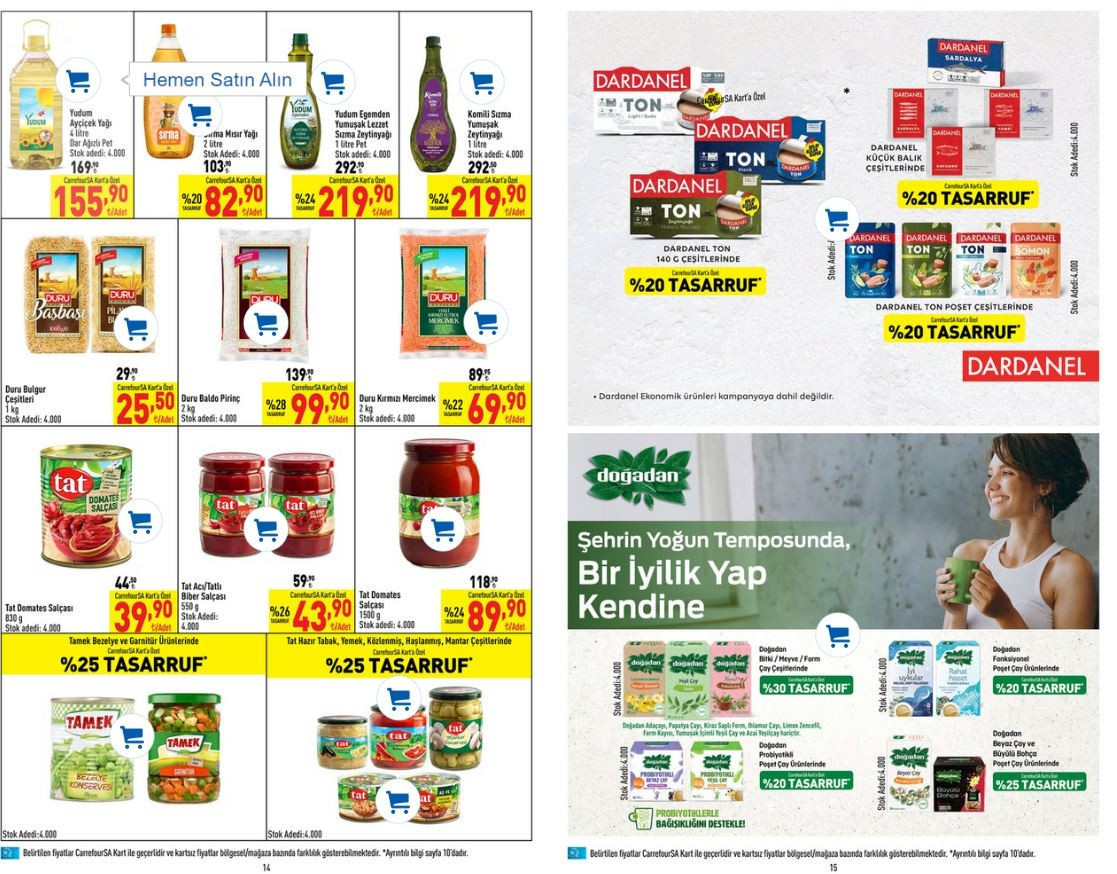 CARREFOURSA İndirimli ürünler kataloğu (27 Eylül 2023) Akıllı robot süpürge, televizyon, sıcak hava fritözü satışta