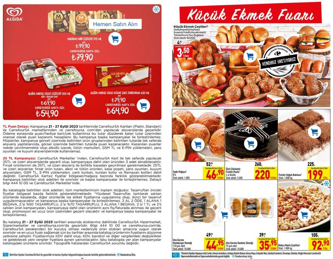 CARREFOURSA İndirimli ürünler kataloğu (27 Eylül 2023) Akıllı robot süpürge, televizyon, sıcak hava fritözü satışta