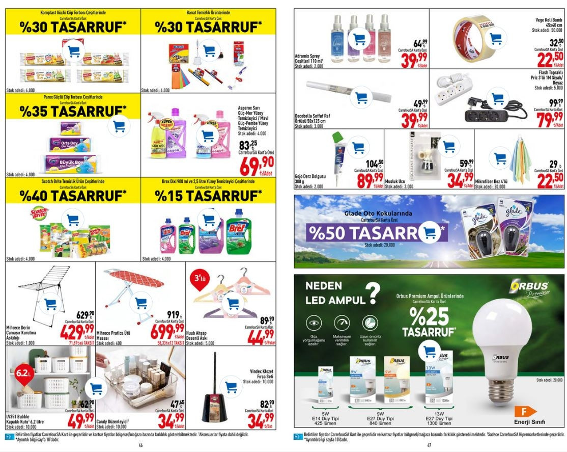 CARREFOURSA İndirimli ürünler kataloğu (27 Eylül 2023) Akıllı robot süpürge, televizyon, sıcak hava fritözü satışta