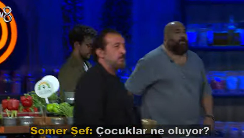 MasterChef tarihinde görülmemiş kavga MasterChefte diskalifiye oldu mu, Barış elendi mi Barış ve Barbaros arasında gergin anlar Somer Şef: Ciddi cezai yaptırımı olur