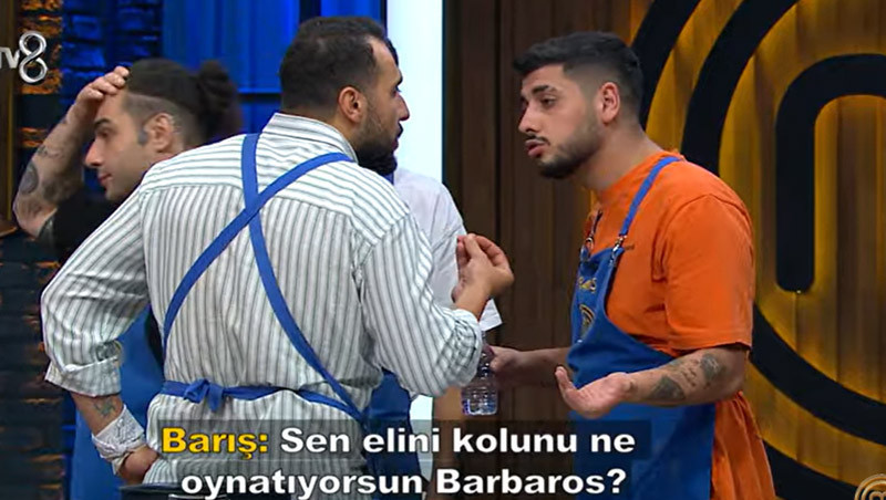 MASTERCHEFTE GÖRÜLMEMİŞ KAVGA