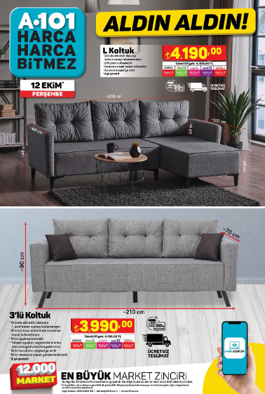 SATIŞTA A101 aktüel 12 Ekim kataloğu 2023 || A101de bu hafta neler var 4/128 GB Notebook, L Koltuk, Benzinli Moped, Musluklu Su Sebili A101de... SATIŞTA A101 aktüel 12 Ekim kataloğu 2023 || A101de bu hafta neler var 4/128 GB Notebook, L Koltuk, Benzinli Moped, Musluklu Su Sebili A101de...