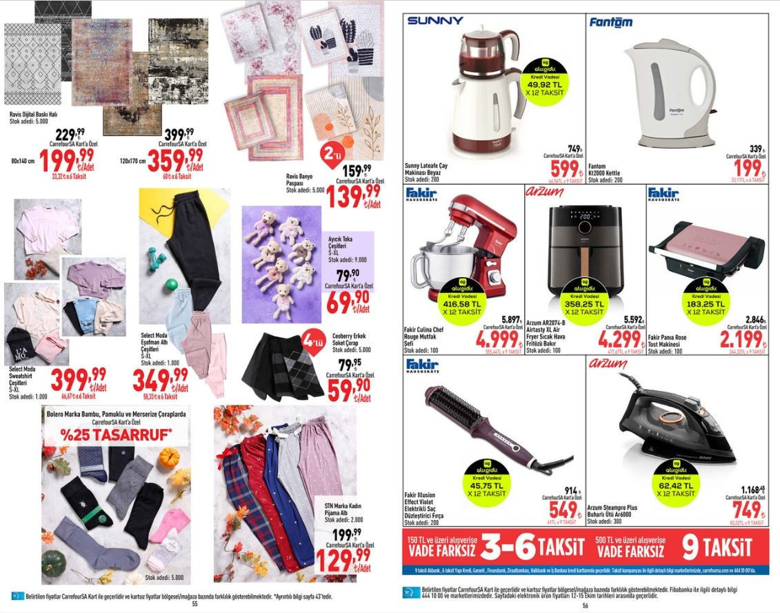 CarrefourSA 12-18 Ekim İndirimli Ürünler listesi 2023: Isıtıcı Airfryer, Robot süpürge ve oyun konsolu satışa çıkıyor