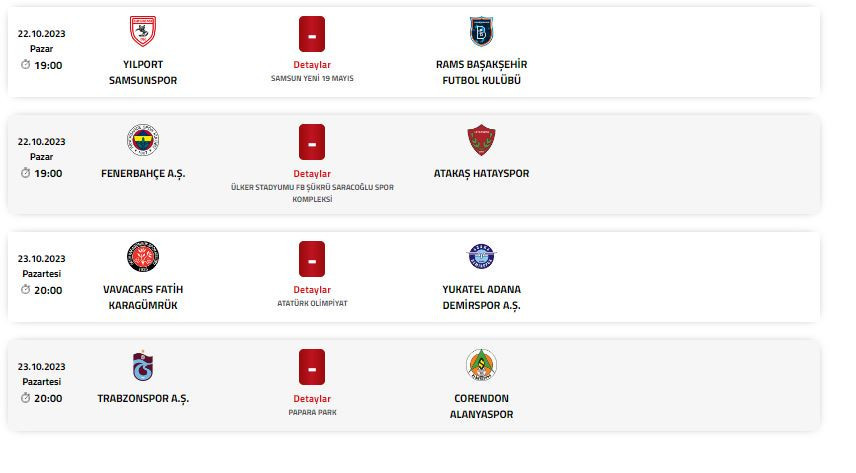 Süper Lig’de 9. hafta hangi maçlar oynanacak, ne zaman İşte, Milli Ara sonrası Süper Lig’de haftanın programı