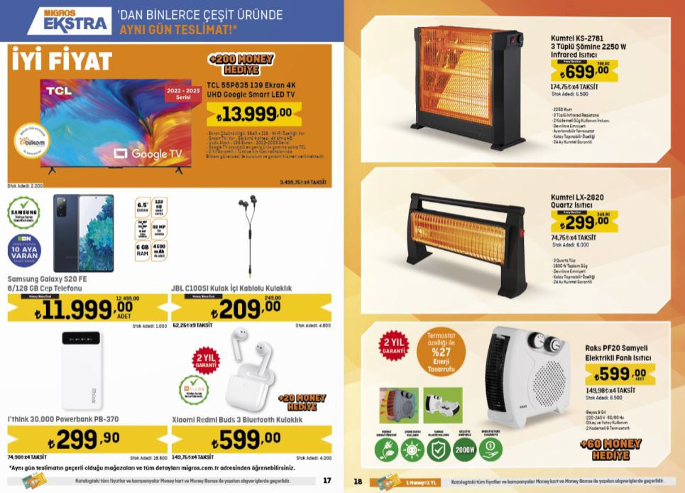 Migroskop indirimli ürünler listesi 27 Ekim-15 Kasım (KATALOG) | Migros’ta bu hafta bulaşık deterjanı, çamaşır suyu, tava-tencere çeşitleri, televizyon ve ve beyaz eşya satışta