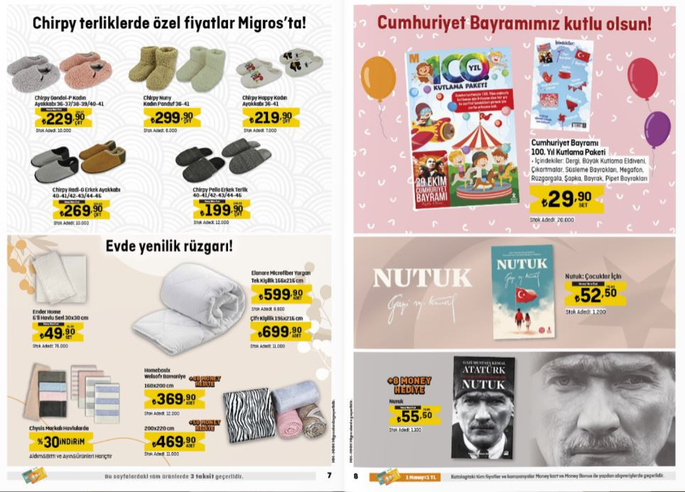 Migroskop indirimli ürünler listesi 27 Ekim-15 Kasım (KATALOG) | Migros’ta bu hafta bulaşık deterjanı, çamaşır suyu, tava-tencere çeşitleri, televizyon ve ve beyaz eşya satışta