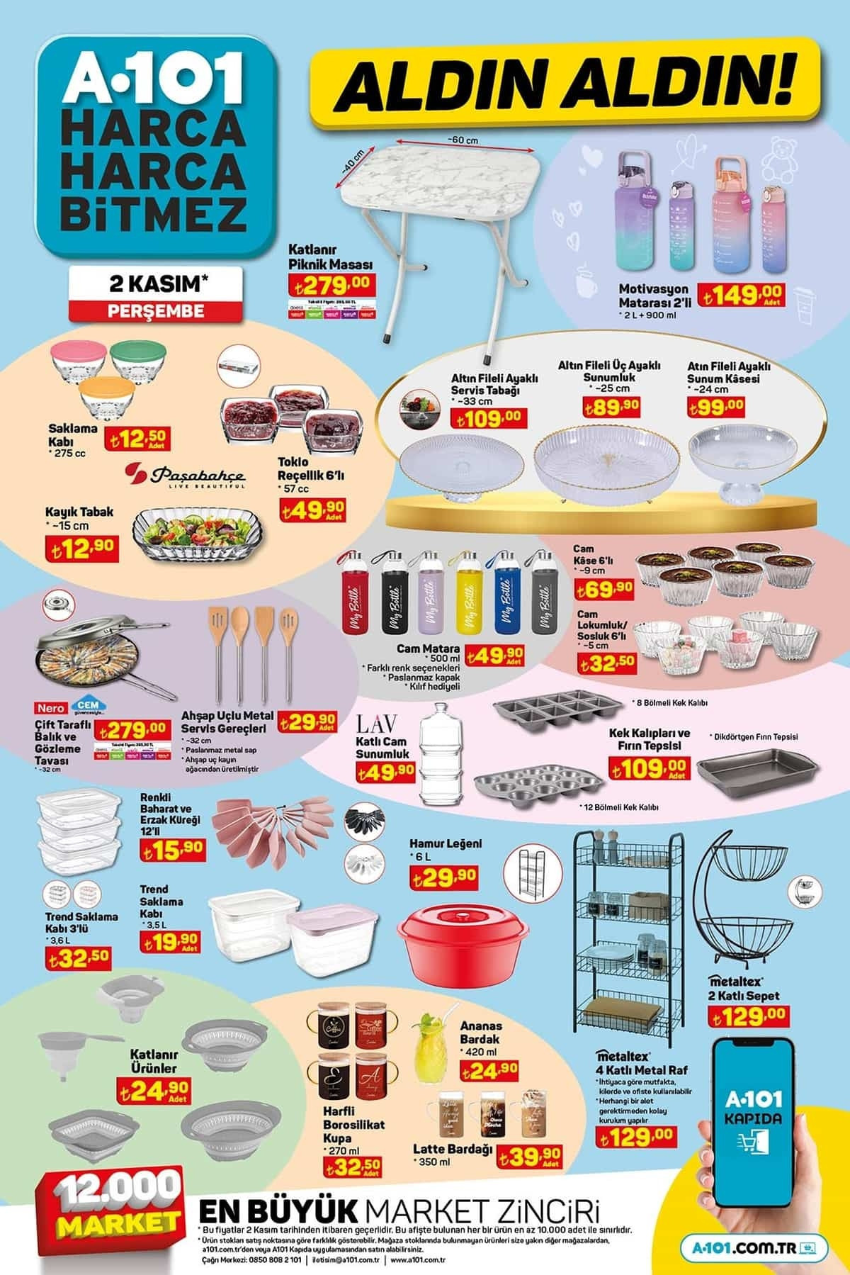 A101 AKTÜEL ÜRÜNLER KATALOĞU 2-8 Kasım 2023 yayında | Bu hafta A101 markette neler var A101’de bugün koltuk takımı, televizyon çeşitleri, tencere ürünleri, karyola ve yatak satışta