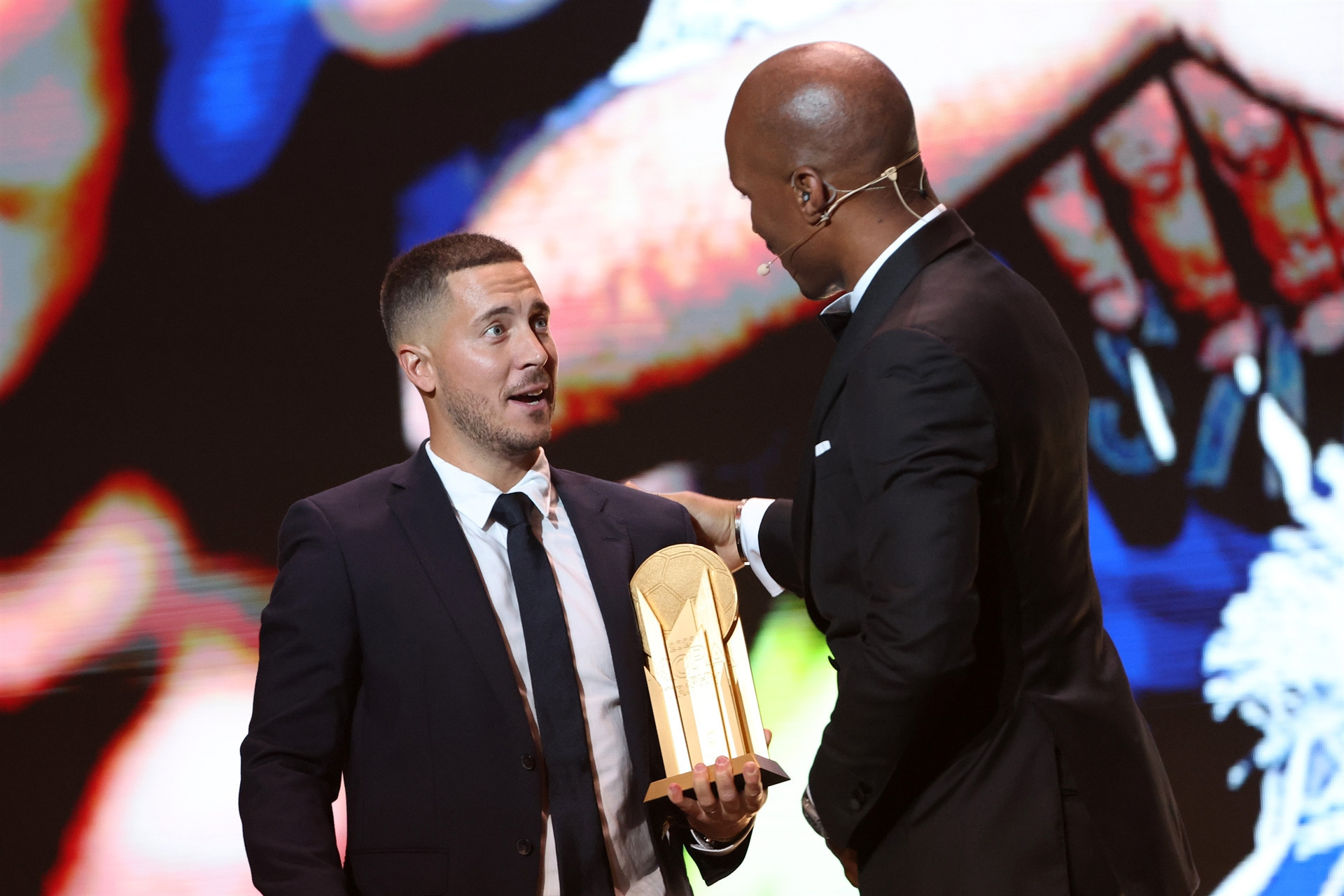 Ballon dOr töreninde yıldızlar geçidi Haaland, Drogba, Beckham, Hazard, iShowSpeed...