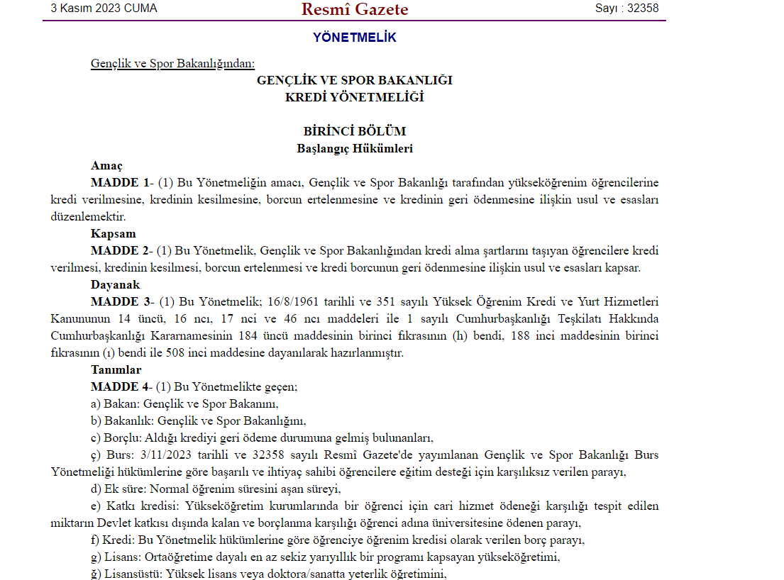 BUGÜNKÜ RESMİ GAZETE KARARLARI NELER