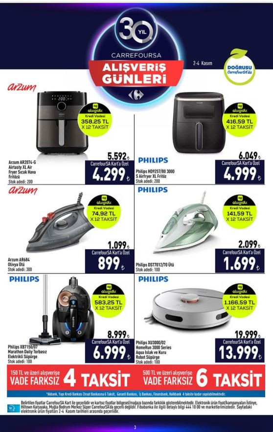 CARREFOURSA 9-15 KASIM KATALOĞU FİYAT LİSTESİ