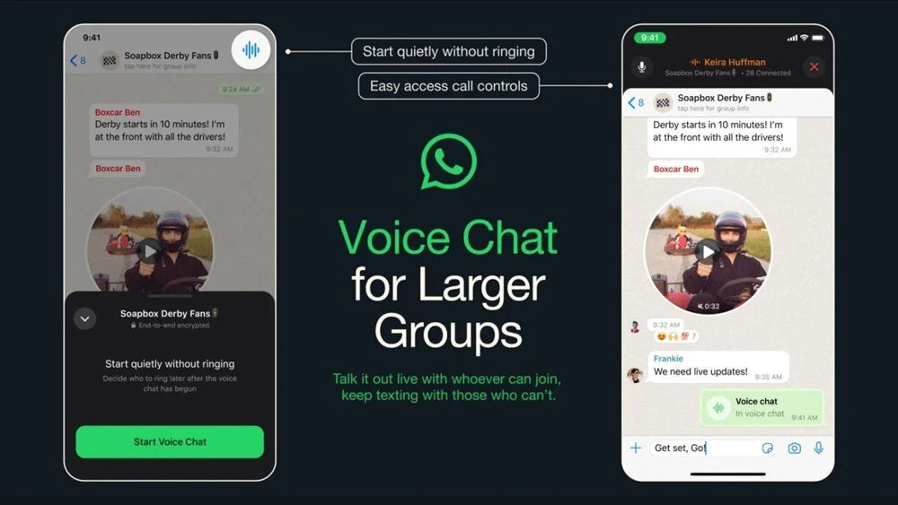 WHATSAPP’A SES KANALLARI GELİYOR